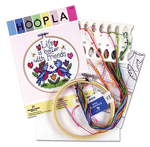 Design Works Crafts Friends Counted Cross Stitch Kit