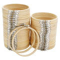 Caydo 40 Pieces 6 Inch Round Embroidery Hoops Bulk, Cross Stitch Hoop Ring