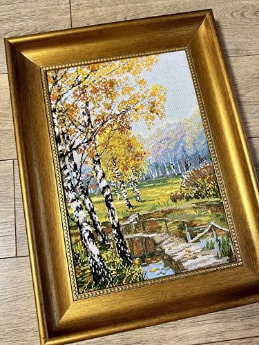 RIOLIS 1134 Birches Counted Cross Stitch Kit 10.24 x 14.96 in