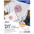Avery Printable Heat Transfer Paper for Light Fabrics, 8.5" x 11", Inkjet Printer Compatible, 162 Sheets of Iron On Transfer Paper Total (9-Pack of 8938) - size: 8.5"x11", style: 162 sheets