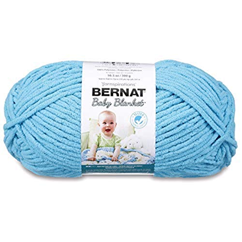 Bernat Baby Blanket Big Ball Baby Teal - color: Baby Teal, size: 1 Pack