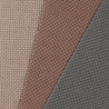 KCS 3 pc of 12" x 18" (30cmx45cm) 14CT Counted Cotton Aida Cloth Cross Stitch Fabric (Coffee + Brown+Dark Grey) - color: Coffee + Brown+dark Grey