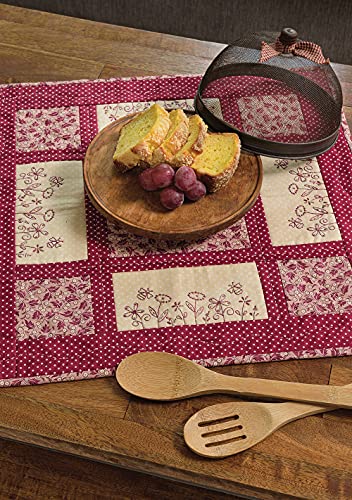 Tabletop Stitchery: Set Your Table with 12 Inviting Embroidery and Patchwork Patterns