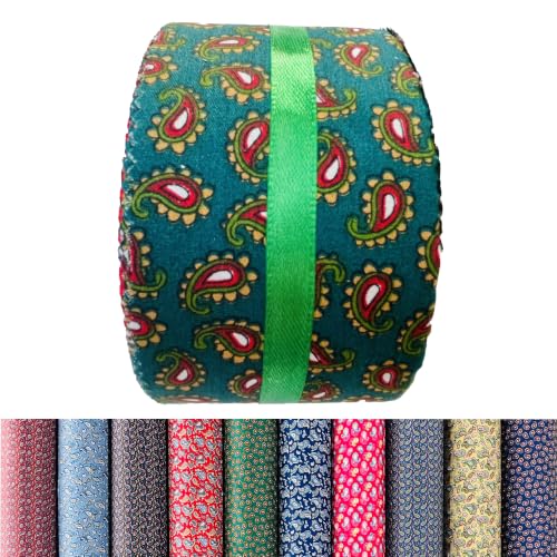 100% Cotton Quilting Fabric Jelly Roll Fabric-Classic Boteh Paisley - color: Classic Boteh Paisley