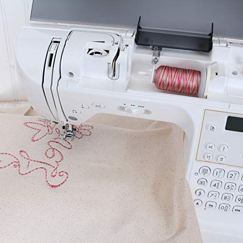 ThreadArt Polyester Machine Embroidery Thread, 1000M 40wt, Sands - color: Sands