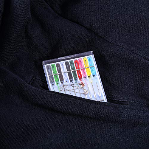 Hestya 2 Boxes Pre Threaded Needles Sewing Kit for Adults - color: Mixed Color
