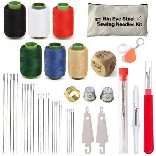 SZXINYAN 40pcs Steel Sewing Needles Kit
