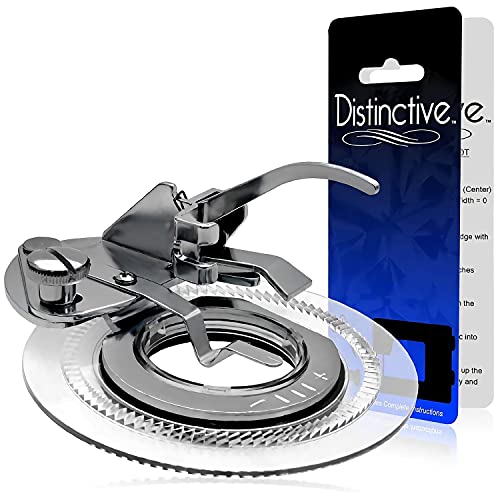 Distinctive Decorative Daisy Flower Stitch Sewing Machine Presser Foot - size: Decorative Daisy Foot