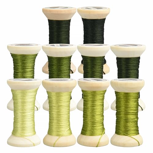Natural 100% Mulberry Handmade Embroidery Silk Thread Silk Floss (44) - color: 44