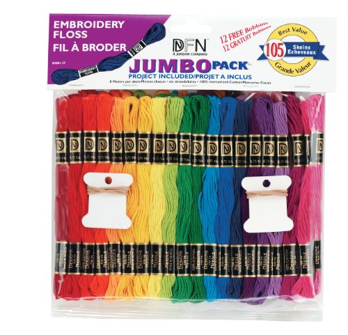 Janlynn Jumbo Pack 105 Skein Embroidery Floss