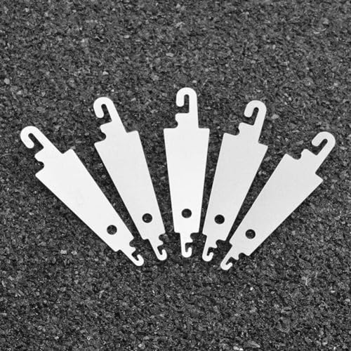 10Pcs Silver Stainless Steel Needle Threader, Embroidery Cross Stitch Needle Threading Tools DIY Sewing Accessories for Large Eye Needles Hand Craft Knitting Quilting Sewing Tools