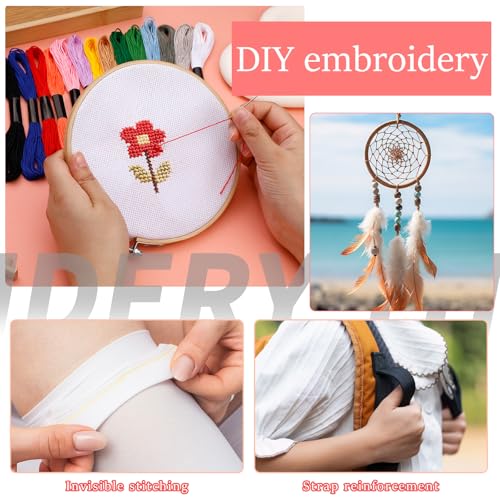 Embroidery Floss: Embroidery Thread 120 Yards Friendship Bracelet String - color: 14 Colors