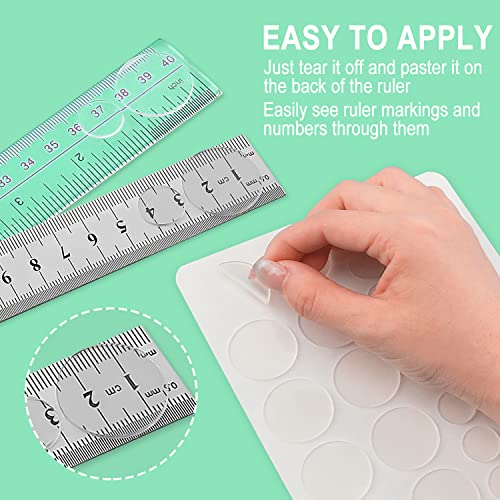 Ruler Grips, Transparent Strong Adhesive Non-Slip Grips