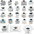 Graduation DTF Transfers Ready to Press, Iron on Decals for T-Shirts - color: Graduation689