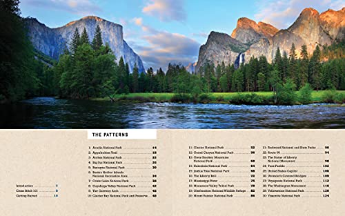 America the Beautiful Cross Stitch: Stitch 30 of America's Most Iconic National Parks and Monuments