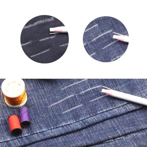12 Pieces Sewing Mark Pencils Tailor Marking Pen Sewing Fabric Pencil for Sewing Marking and Tracing Tools 6 Colors