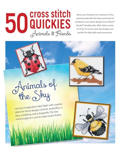 50 Cross Stitch Quickies: Animals & Friends