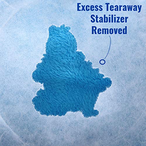Threadart Tearaway Embroidery Stabilizer | 1.6 oz 12" x 50 yd roll - size: TEAR-AWAY 12"X50YD ROLL