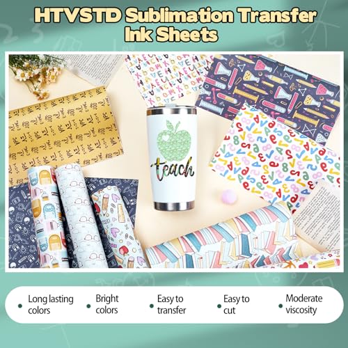 Teacher'day Sublimation Transfer Ink Paper 10pcs 12 * 10in - color: Teacher'day