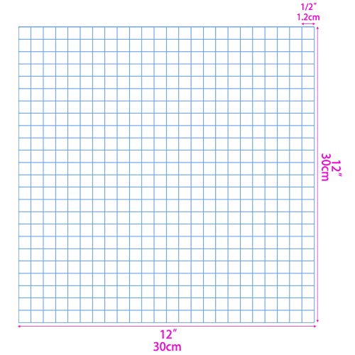 selizo Transfer Tape, 20 Pack Transfer Tape Clear Contact Paper for Craft - color: 20 Pack, size: Medium Tack Tape with Grid Lines
