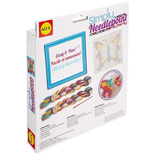 ALEX Toys Simply Needlepoint Butterfly Kids Art and Craft Activity - size: Butterfly, style: Butterfly