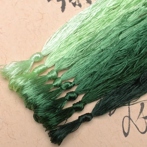 100% Mulberry Silk Embroidery Thread 8 Colors 110m Each (31) - color: 31