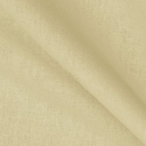 Kaufman Essex Linen Blend Ivory, Fabric by the Yard - color: Ivory