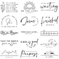 15 Pcs Christian Bible Verse DTF Transfers Ready to Press - style: christian