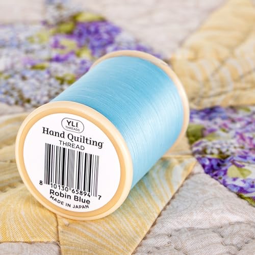 Robin Blue Hand Quilting Cotton #012 by YLI Threads - color: Robin Blue