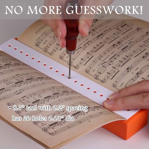 ARSTBETY 27 Pack Bookblinding Tool Book Making Set - color: Orange + White