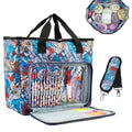 Knitting Bags and Totes Organizers Large Crochet Bag(Retro) - color: Retro