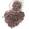 YouLuo 200Pcs Glass Pearl Beads for Jewelry Making,Glass Beads for Bracelet - color: Chocolate Brown, 10mm