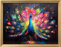 Leczany Cross Stitch Patterns Stamped Kit for Beginners | Embroidery Supplies DIY Craft Kit Needlepoint for Adults Starter | 11CT, 3 Strands | Peacock Spreads its Wings 20.9x15.8 inches - color: 11CT Stamped kits, Peacock spreads its wings 20.9x15.8 inche