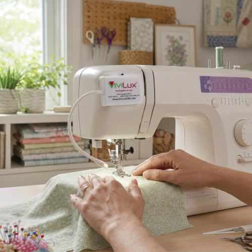 ViviLux Cordless LED Sewing Machine Light, 1200 Lumen, Flexible Gooseneck - size: Standard (Tape)