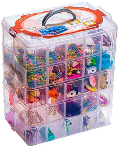 Sooyee 5 Layers Stackable Storage Container Clear - color: Clear, size: 5 Tier