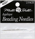 Mill Hill Applique #10 Beading Needles, 2-Pack
