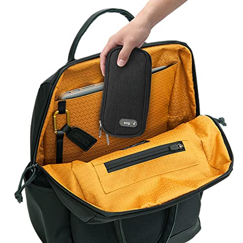YOUSHARES Insulin Cooler Travel Case - Diabetic Case Insulated Organizer Portable Cooling Bag for Insulin Pen and Medication Diabetic Care Supplies with 2 TSA Approved Ice Pack (Black) - color: Black