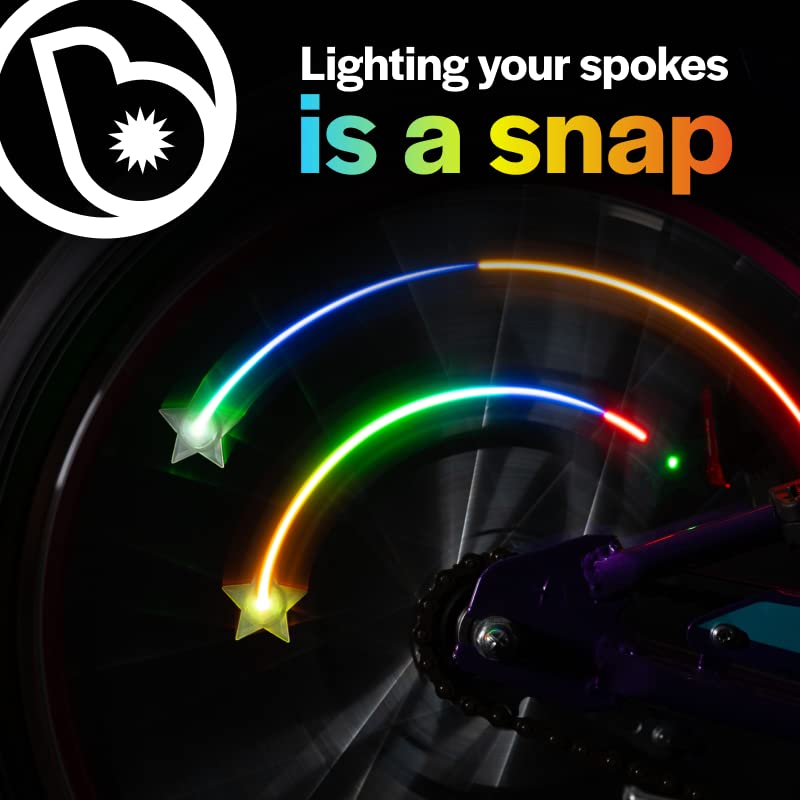 Brightz StarBrightz Color Changing Bike Spoke Lights, 2-Pack