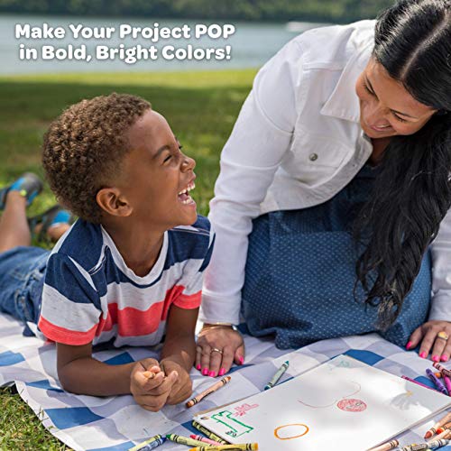 Crayola Crayons, Gold, Single Color Crayon Refill, 12 Count Bulk Crayons, School Supplies - color: Gold