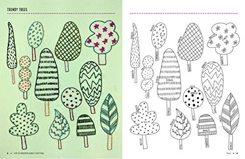 How to Embroider Almost Everything: A Sourcebook of 500+ Modern Motifs + Easy Stitch Tutorials - Learn to Draw with Thread!