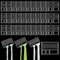 PH PandaHall Embroidery Floss Bobbins, 50pcs Floss Organizer Embroidery Thread Cards Clear Cross Stitch Thread Organizer Thread Holder Embroidery Cards for Sewing Storage Thread Organizer 1.2x1.9inch