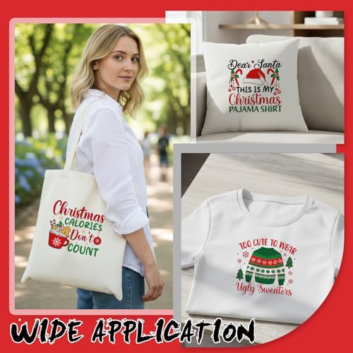 30 Pcs Santa Claus Funny Christmas DTF Transfers Ready to Press - style: Funny Christmas