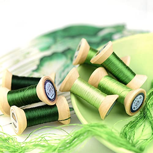 Natural 100% Mulberry Silk Handmade Embroidery Thresd Silk Floss (04) - color: 04