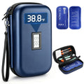 Hard Shell Insulin Cooler Travel Case with 2x180g TSA-Approved Ice Packs