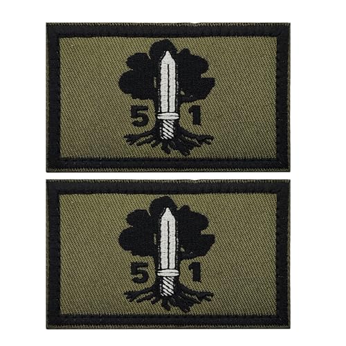 Tree Golan Heights Israel Flag Patch Applique, Embroidered Israeli Flag Patches Appliques, Tactical Combat Armband Badges with Hook and Loop Fastener Backing, 3.15 x 1.97Inch, Set of 2 - color: color_c