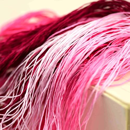 Natural 100% Silk Thread, Handmade Embroidery Thread Silk Floss 8 Colors 110m Each (09) - color: 09