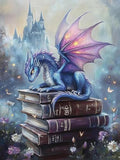 TCDZMYGS Stamped Cross Stitch Kits for Beginners,Dragon 12x16in - color: cross stitch-0828-3