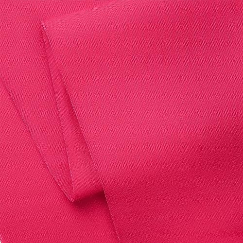 Craftido-19 Options-100% Cotton Fabric by The Yard in Solid Color 44”Wide by 3yd (9 ft) -Medium Weight 5.2 oz-Soft Cotton for Quilting, Sewing, Crafts, Binding, Backing and Lining - Magenta - color: Magenta