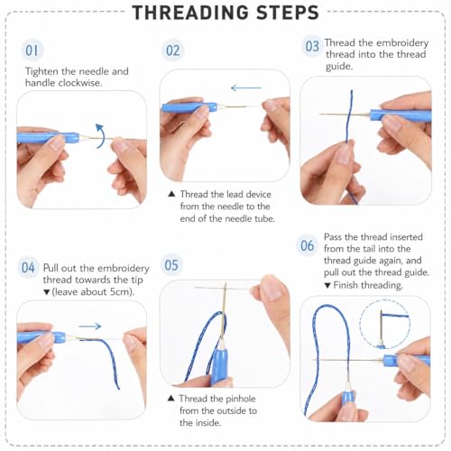 CELCRAFTIQUE Punch Needle Kits for Adults Beginner, Tool with Punch Needle Fabric, Hoops, Yarns and Sewing Needles (Sunny Pup) - color: Sunny Pup
