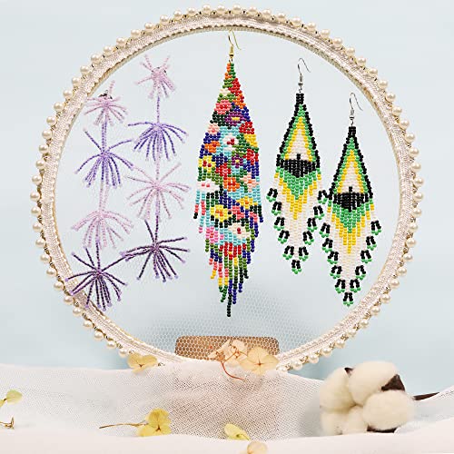 Bala&Fillic 2mm Round Size Almost Uniform 12/0 Glass Seed Beads About 20000pcs in Box Multicolor Seed Beads for Jewelry Making (About 850pcs/Color, 24 Colors) - color: 24 Colors Lot 1